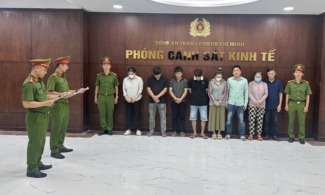 8 đối tượng bị khởi tố, bắt tạm giam 