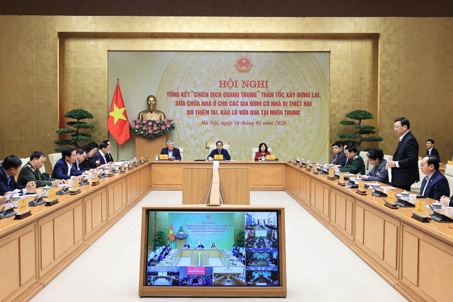 Thủ tướng Phạm Minh Chính chủ trì Hội nghị. Ảnh: VGP