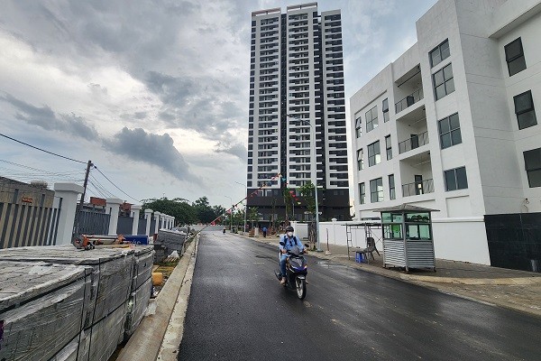 Dự án Nhà ở xã hội Tân Đông Hiệp tại phường Dĩ An, TP.HCM vừa được bàn giao cho cư dân. 