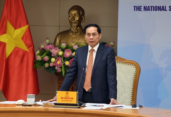 Phó Thủ tướng Bùi Thanh Sơn chỉ đạo tại cuộc họp của Ban Chỉ đạo quốc gia về ODA và vốn vay ưu đãi với các đối tác phát triển.