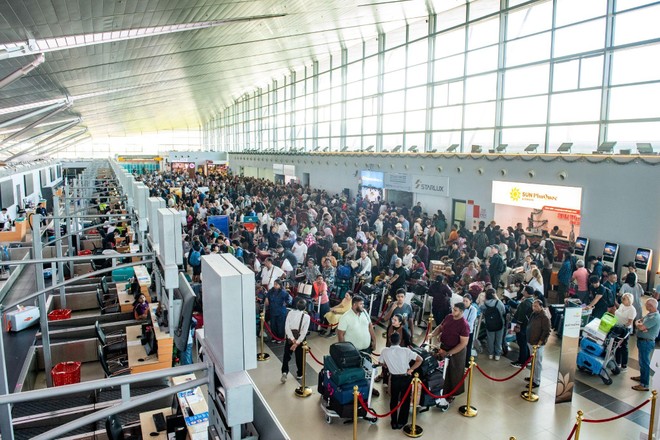 Cảng Hàng không Quốc tế Phú Quốc ghi nhận số chuyến bay quốc tế đến thậm chí cao hơn nội địa.