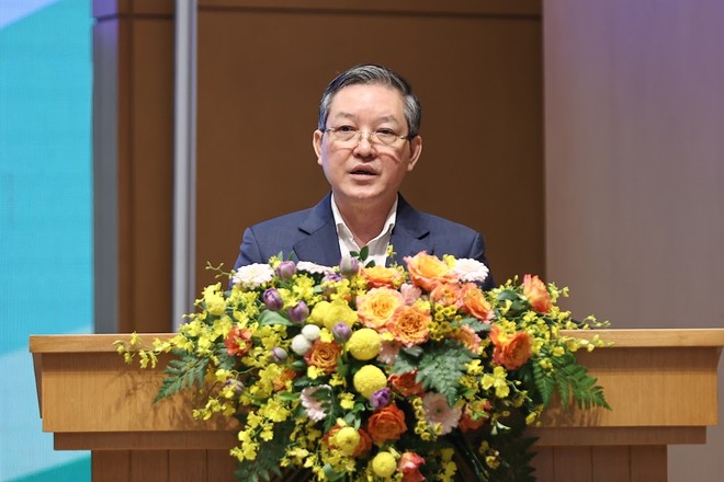 Đồng chí Lương Quốc Đoàn, Ủy viên Trung ương Đảng, Chủ tịch Ban Chấp hành Trung ương Hội Nông dân Việt Nam.