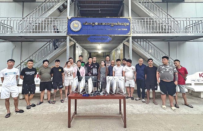 Công an tỉnh Lạng Sơn bắt giữ nhóm đối tượng lừa đảo xuyên quốc gia chiếm đoạt hơn 7.500 tỷ đồng của 3.000 bị hại (Ảnh: P.V)