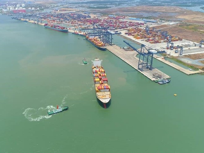 Cụm cảng Cái Mép - Thị Vải. 