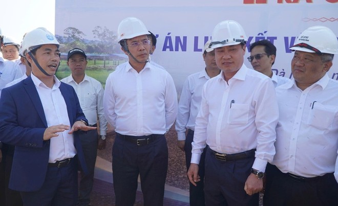 Đoàn công tác của UBND TP Đà Nẵng kiểm tra Dự án Liên kết vùng miền Trung tỉnh Quảng Nam. 