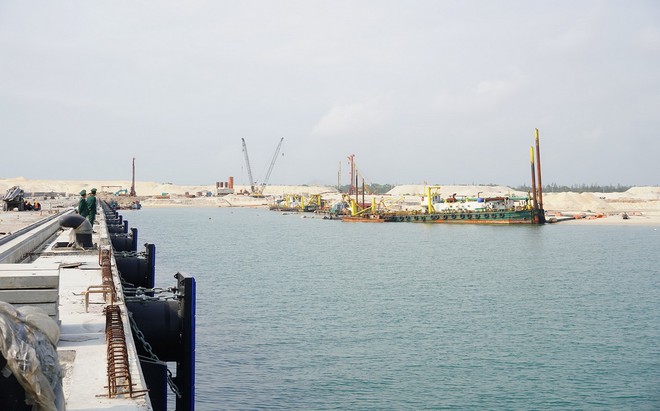 Thực tế dự án Khu bến cảng Mỹ Thuỷ