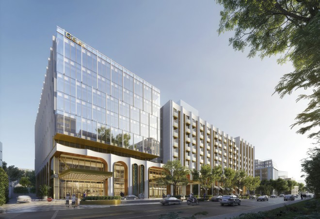 Phối cảnh tòa nhà trụ sở mới của GELEX.