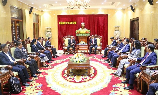Đà Nẵng tăng cường hợp tác toàn diện với tỉnh Champasak (Lào) trong thời gian qua. Ảnh: T.X