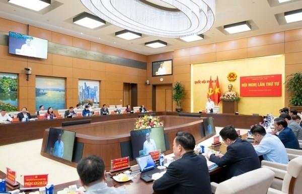 Chủ tịch Quốc hội Trần Thanh Mẫn chủ trì Hội nghị lần thứ tư Ban Chấp hành Đảng bộ Quốc hội