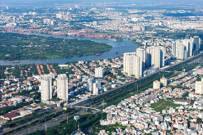 Phát triển nhà ở thương mại giá phù hợp sẽ giúp giải bài toán lệch pha cung - cầu ở các đô thị lớn (Ảnh: Lê Toàn) 