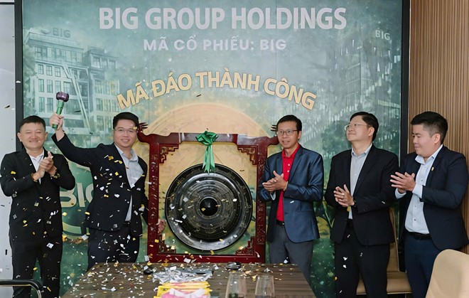 Ban lãnh đạo Big Group Holdings đánh cồng khai trương đầu năm 2026