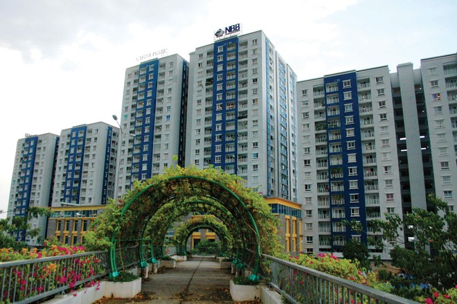 Dự án Carina Plaza của Công ty cổ phần Đầu tư Năm Bảy Bảy. Ảnh: Lê Toàn 