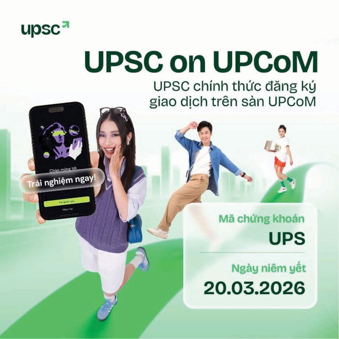 Chứng khoán UP lên sàn UPCoM, đẩy mạnh nền tảng số cho Gen Z