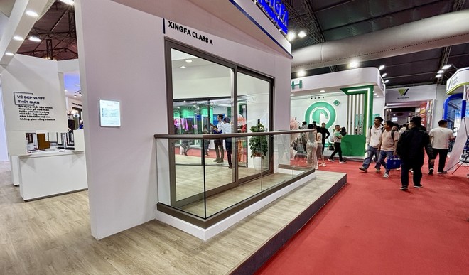 Vietbuild Hà Nội 2026 lần 1 có quy mô 2.500 gian hàng, trưng bày nhiều sản phẩm công nghệ mới ngành xây dựng. 