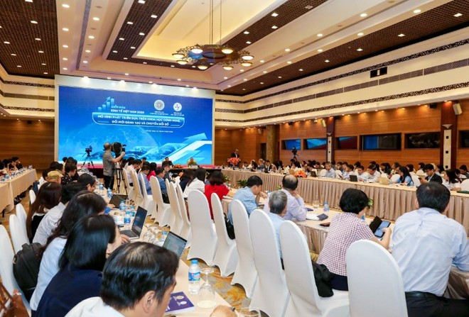 Toàn cảnh Diễn đàn Kinh tế Việt Nam 2026: "Mô hình phát triển dựa trên khoa học - công nghệ, đổi mới sáng tạo và chuyển đổi số”.