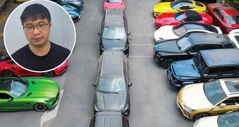 Đây là số xe thu giữ trong quá trình điều tra vụ án (Ảnh: P.V)