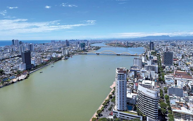 Nếu trước đây, đô thị Đà Nẵng quy hoạch lấy sông Hàn làm điểm lan tỏa, thì với không gian địa lý mới, quy hoạch hướng đến đa cực và đa trung tâm (Ảnh: Hà Minh)