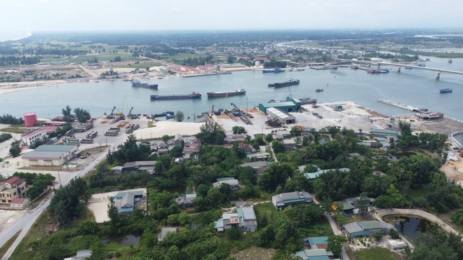 Khu vực Cảng biển Cửa Việt, tỉnh Quảng Trị.