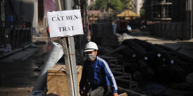 Giá cát tại một số gói thầu đã lên gần 400.000 đồng/m3