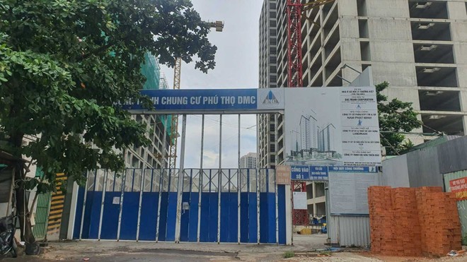 Công ty Đức Mạnh chưa tiếp nhận bất kỳ hồ sơ đăng ký, đồng thời không thực hiện việc nhận đặt cọc tại dự án. Ảnh: Lê Toàn.
