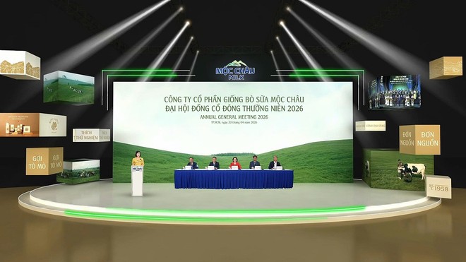 ĐHĐCĐ thường niên năm 2026 của Mộc Châu Milk đã diễn ra thành công theo hình thức trực tuyến.