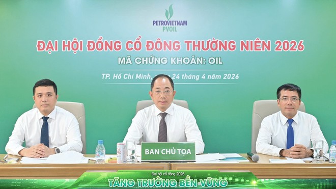 Theo lãnh đạo PVOIL, kế hoạch lợi nhuận tăng trưởng 30% trong năm 2026 cơ bản phù hợp với biên lợi nhuận của Tổng công ty