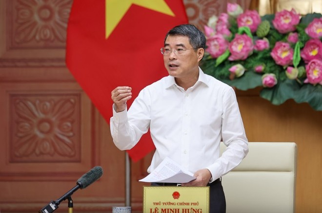 Thủ tướng Lê Minh Hưng làm việc với Ngân hàng Nhà nước Việt Nam 