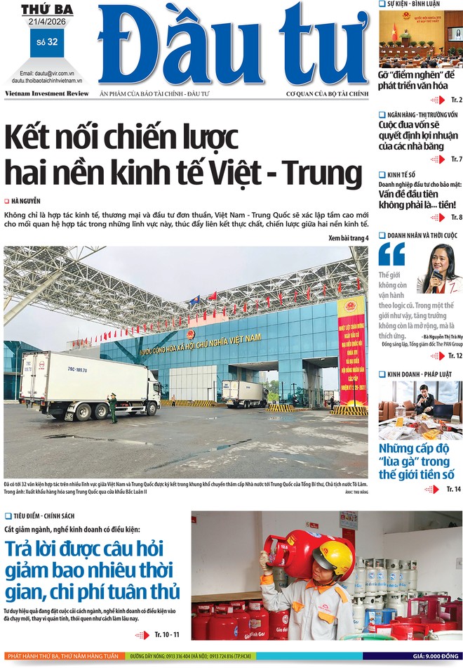 Báo Đầu tư số 32