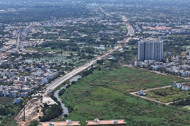 Dự án mở rộng Quốc lộ 50 hiện đã đạt 96% khối lượng 