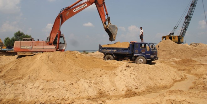 Trước nhu cầu rất lớn về vật liệu xây dựng sau sáp nhập, Sở Nông nghiệp và Môi trường tỉnh Lâm Đồng đề xuất nghiên cứu vật liệu xanh, vật liệu thay thế cát tự nhiên. Ảnh minh họa