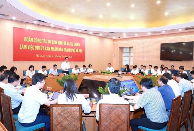Quang cảnh buổi làm việc