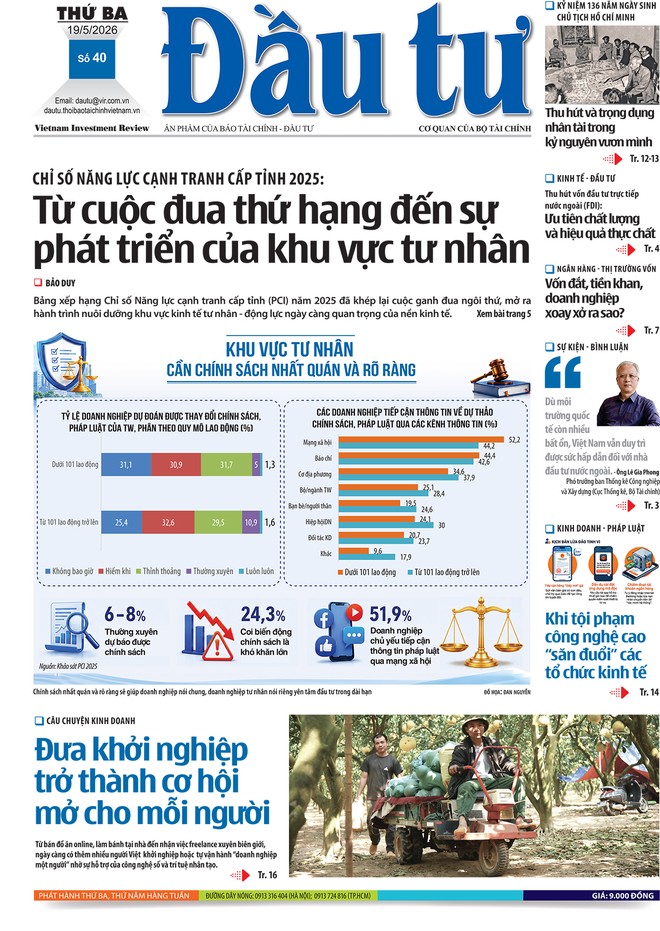 Báo Đầu tư số 40