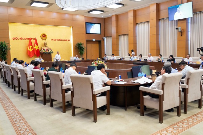 Quang cảnh cuộc họp - Ảnh: Quochoi.vn.
