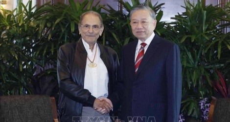 Tổng Bí thư, Chủ tịch nước Tô Lâm gặp Tổng thống Timor-Leste Jose Ramos-Horta. Ảnh: Thống Nhất/TTXVN