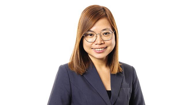 Bà Vanne Khut, chuyên gia kinh tế của Văn phòng Nghiên cứu Kinh tế Vĩ mô ASEAN+3 (AMRO) 