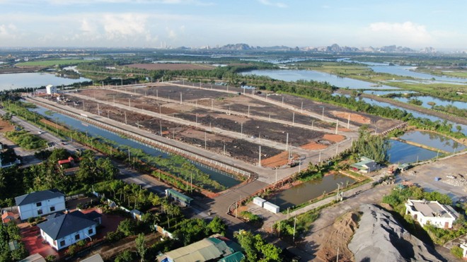 Quảng Ninh hỗ trợ các cơ sở sản xuất thực hiện di dời, đầu tư vào cụm công nghiệp. Trong ảnh: Cụm công nghiệp Đông Mai tại phường Đông Mai, tỉnh Quảng Ninh.
