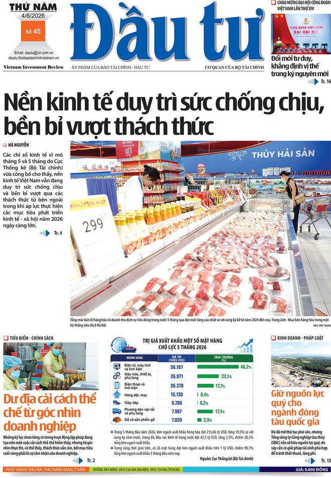 Báo Đầu tư số 45