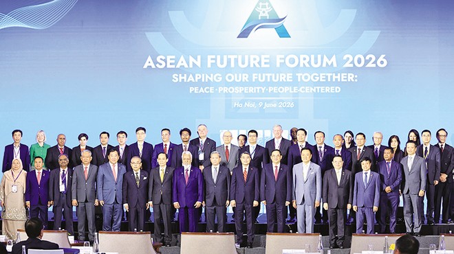 AFF 2026 tập trung thảo luận về xu hướng phát triển của ASEAN trong thế giới đang thay nhanh chưa từng có hiện nay. Ảnh: P.V