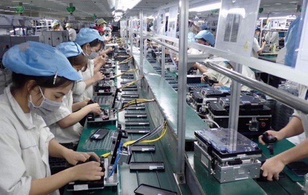 Chuỗi cung ứng linh kiện điện tử Việt Nam gắn chặt với khu vực châu Á. 