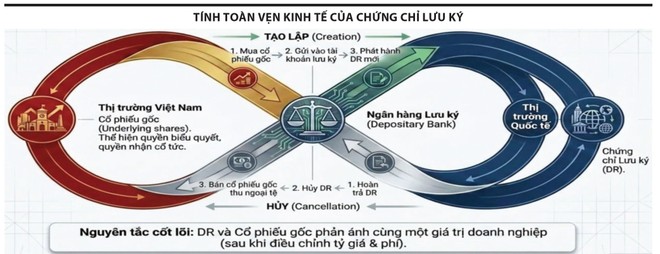 Chứng chỉ lưu ký, giải pháp hút vốn ngoại