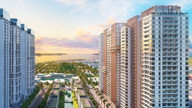 Ban công căn hộ Sun Festo Town mở ra tầm nhìn khoáng đạt về cảnh quan thiên nhiên và nhịp sống sôi động tại Bãi Cháy. Ảnh minh họa: Sun Property.
