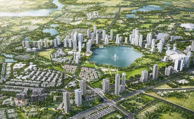 Phối cảnh Khu đô thị hỗn hợp Châu Thới 