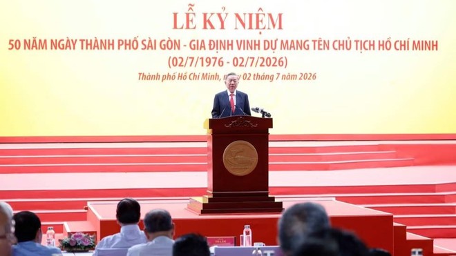 Tổng Bí thư, Chủ tịch nước Tô Lâm phát biểu. (Ảnh: Thống Nhất/TTXVN)
