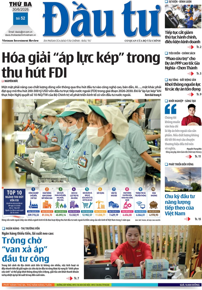 Báo Đầu tư số 52