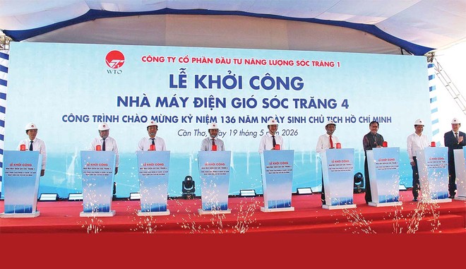 Lễ khởi công Dự án Nhà máy Điện gió Sóc Trăng 4 