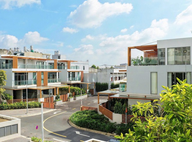 Ảnh thực tế phân khu The 6 Villas. Ảnh: Kusto Home