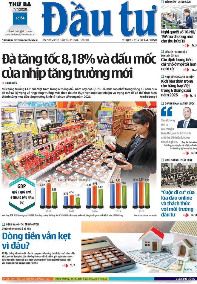 Báo Đầu tư số 54
