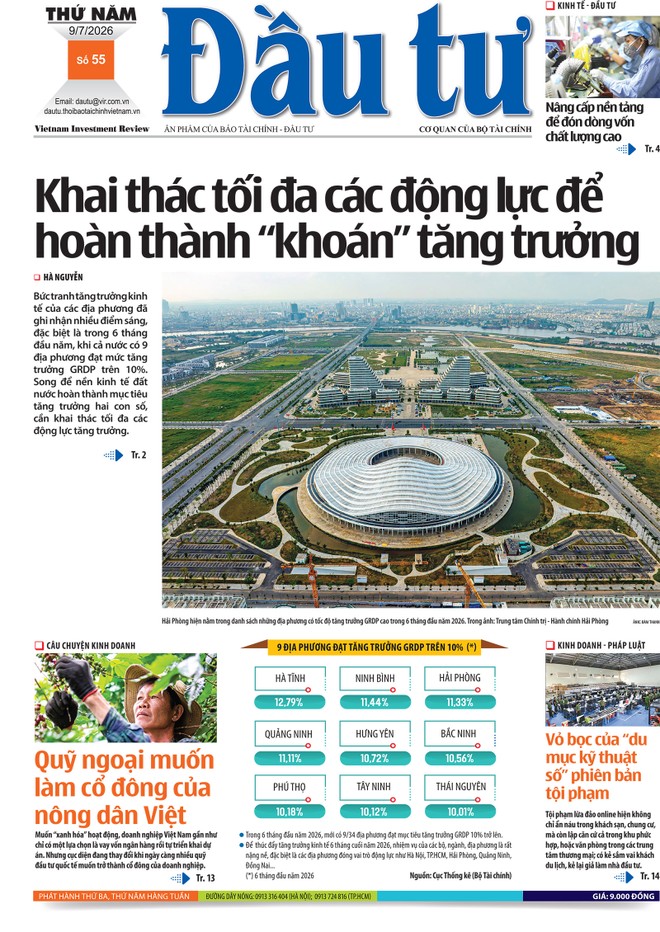 Báo Đầu tư số 55