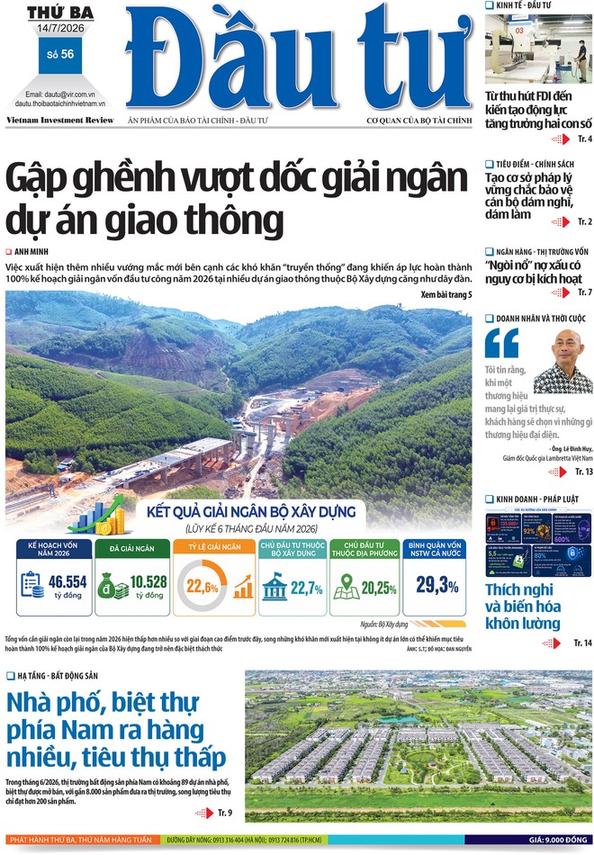 Báo Đầu tư số 56