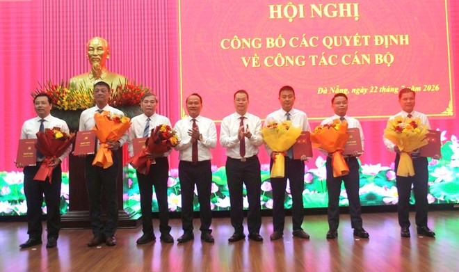 Ban Thường vụ Thành ủy Đà Nẵng điều động, bổ nhiệm nhiều vị trí cán bộ chủ chốt.
